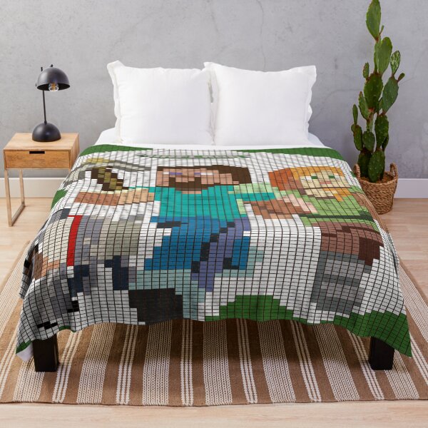 Item preview, steve and alex minecraft theme designed and sold by blastercreation.