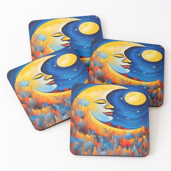 Item preview, Sleeping moon. designed and sold by Giulivo Store Graphic.