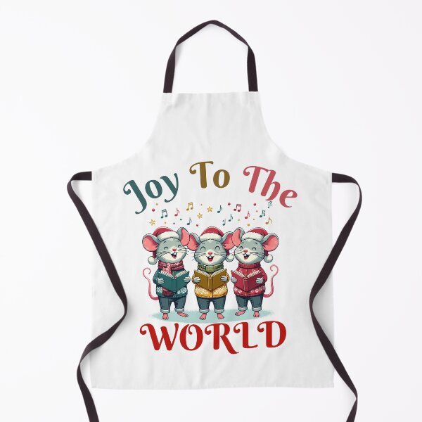 Item preview, Joy To The World - Christmas Mice Trio designed and sold by WenegeeDesigns.