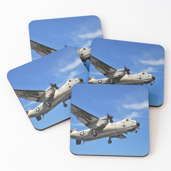 Item preview, STK109064M-An E-2C Greyhound flying over the South China Sea. designed and sold by StocktrekImages.