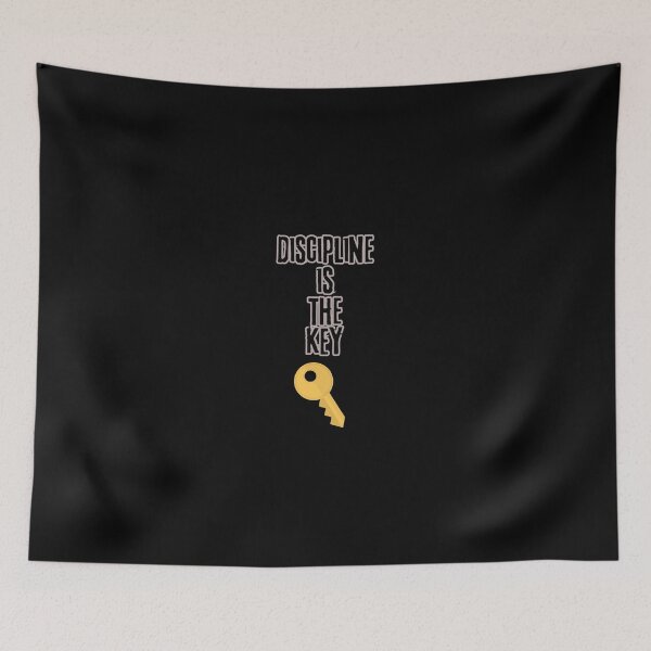 Item preview, Discipline is the key designed and sold by VasiljevichShop.