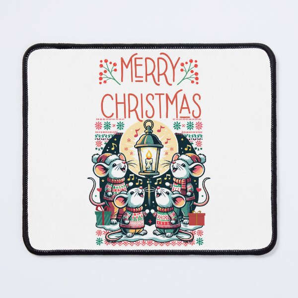 Item preview, Merry Christmas - Mice Quartet designed and sold by WenegeeDesigns.