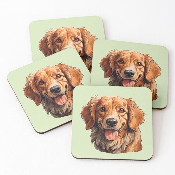 Item preview, Golden Retriever Pet Dog Portrait  designed and sold by FoxTreeDesign.