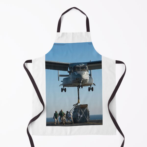 Item preview, STK109053M-Marines attach the hoist sling of an AV-8B Harrier jet engine container to an MV-22 Osprey. designed and sold by StocktrekImages.