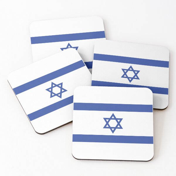 Item preview, Flag of Israel Sticker designed and sold by L-Media.