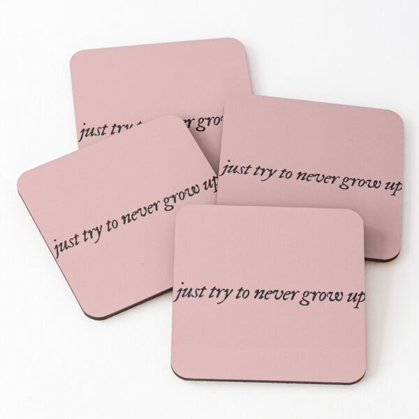 Item preview, just try to never grow up designed and sold by DelfisArt.