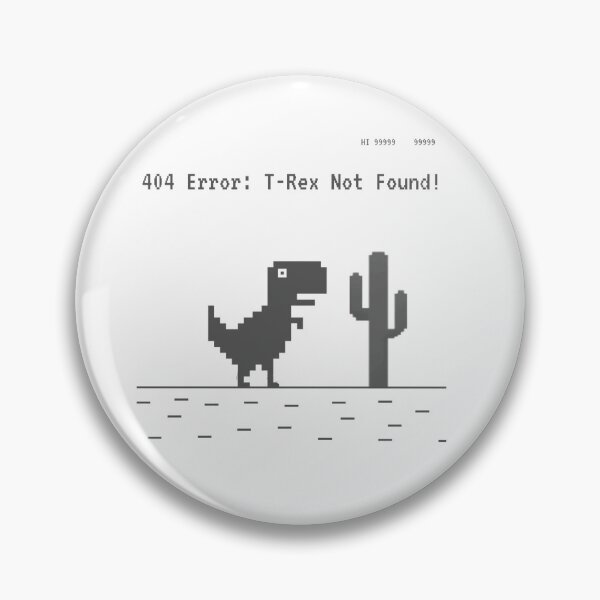 Item preview, 404 Error: T-Rex Not Found! designed and sold by ArtiJet.