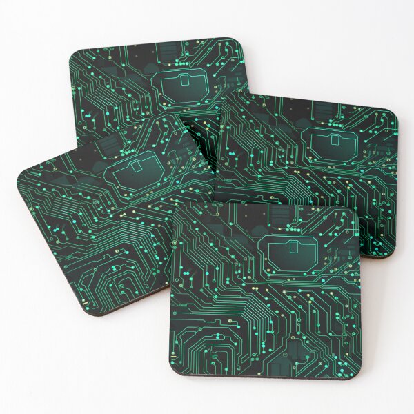 Item preview, Circuit Board Pattern designed and sold by SideSignal.
