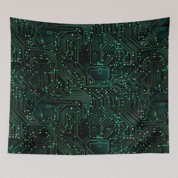Item preview, Circuit Board Pattern designed and sold by SideSignal.