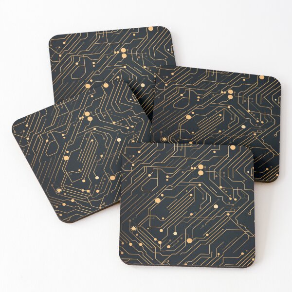 Item preview, Circuit Board Pattern designed and sold by SideSignal.