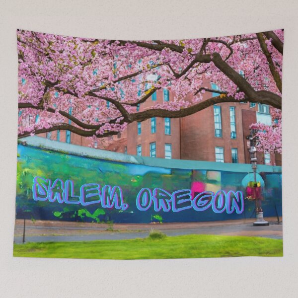 Item preview, Salem Oregon Cherry Blossoms designed and sold by OregonsOwn.