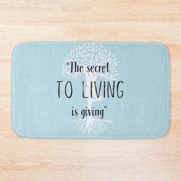 Item preview, The secret to living is giving designed and sold by dogonly.