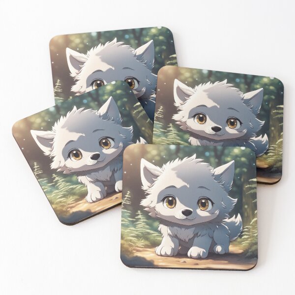 Item preview, Kawaii Wolf designed and sold by Gabriela McDaniel.