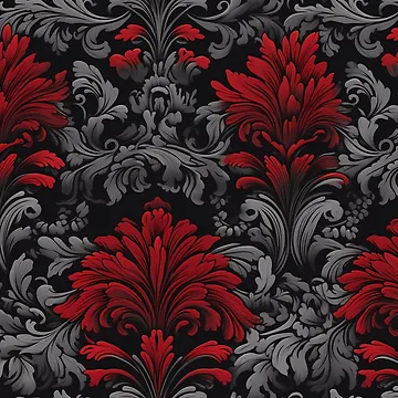 Artwork thumbnail, Damask Pattern by SideSignal