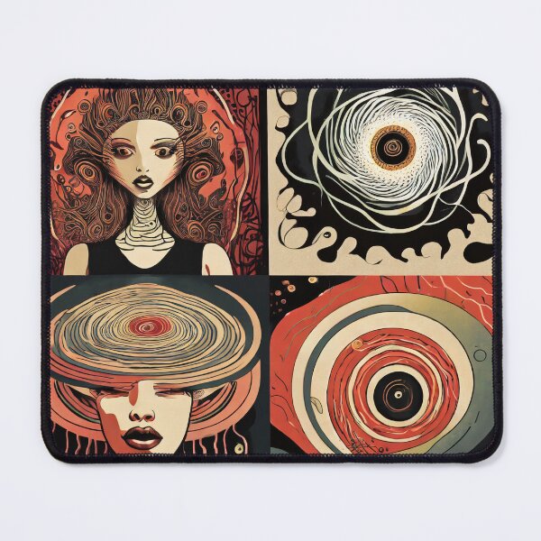 Item preview, Four posters with psychedelic creatures designed and sold by fotofeast.