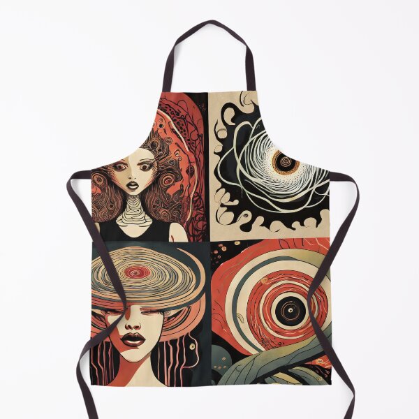 Item preview, Four posters with psychedelic creatures designed and sold by fotofeast.