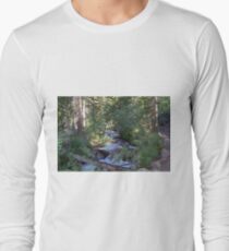 calvin and hobbes forest Long Sleeve T-Shirt