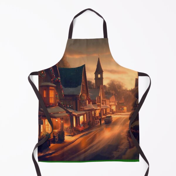 Item preview, Christmas Small Town 1 designed and sold by CrankyOldDude.