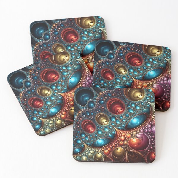 Item preview, Rainbow Jewels Fractal Style Design designed and sold by pinkal.