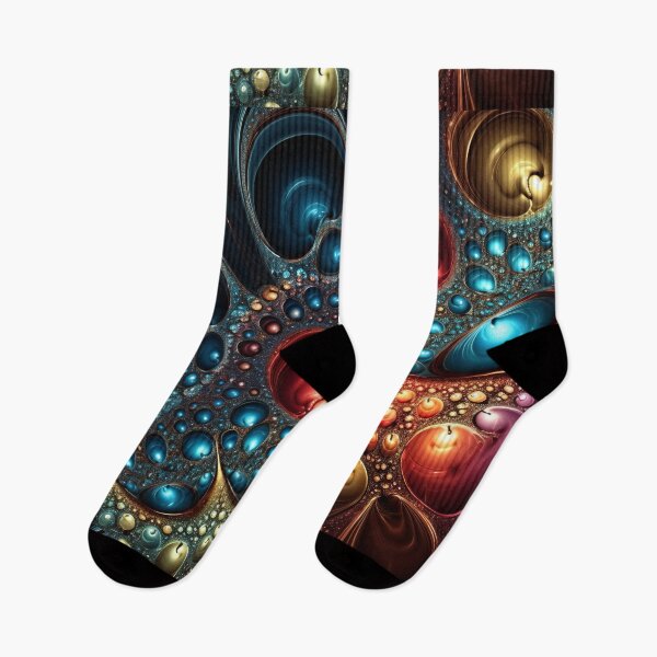 Item preview, Rainbow Jewels Fractal Style Design designed and sold by pinkal.
