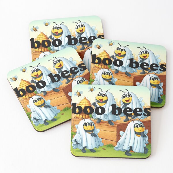 Item preview, Boo Bees Humorous Halloween Pun designed and sold by johnta17.