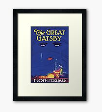 Lámina enmarcada El gran Gatsby