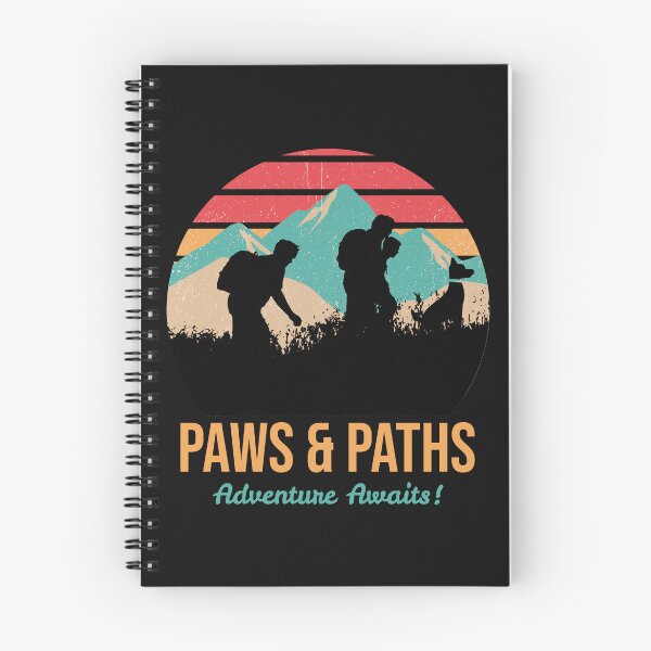 Item preview, Paws & Paths. Hiking. Camping. Dog Hiking designed and sold by TeeMPrintz.