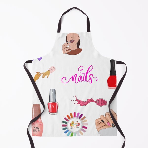 Item preview, Nails day -Gentle manicure funny stickers designed and sold by Avenue-Elegance.