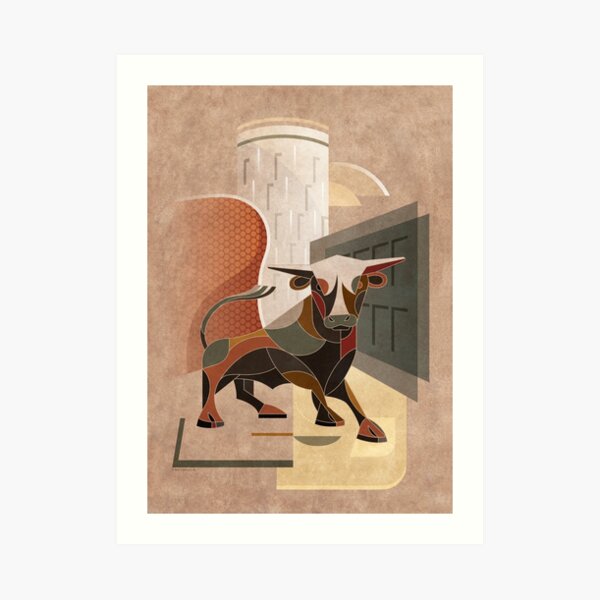 The Bull Art Print