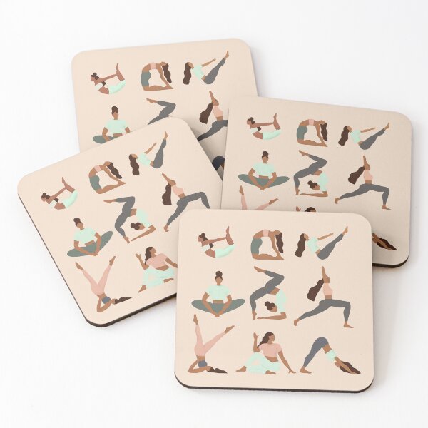 Item preview, Postura de yoga designed and sold by Peya.