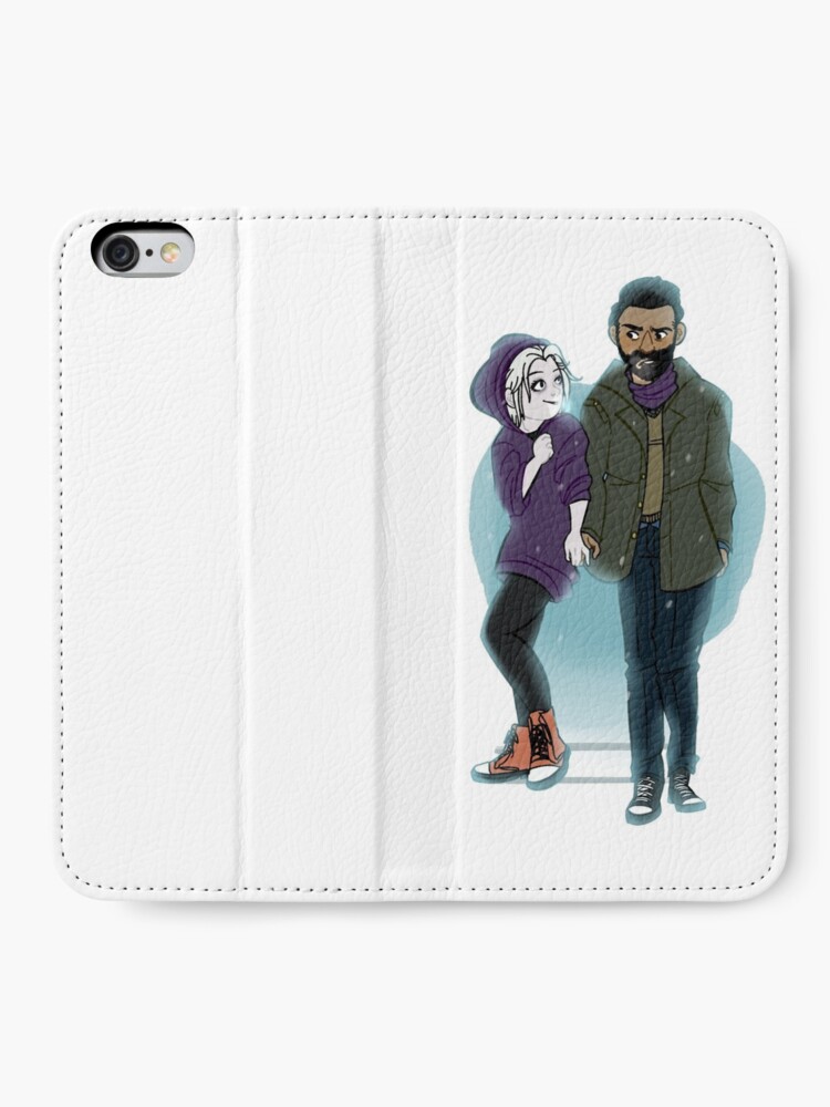 Alternate view of winter ravioli iPhone Wallet