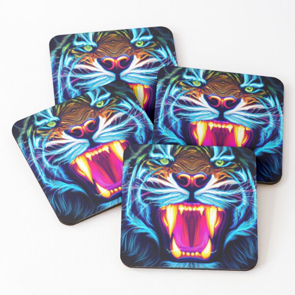 Item preview, Neon Moody Tiger designed and sold by Gabriela McDaniel.