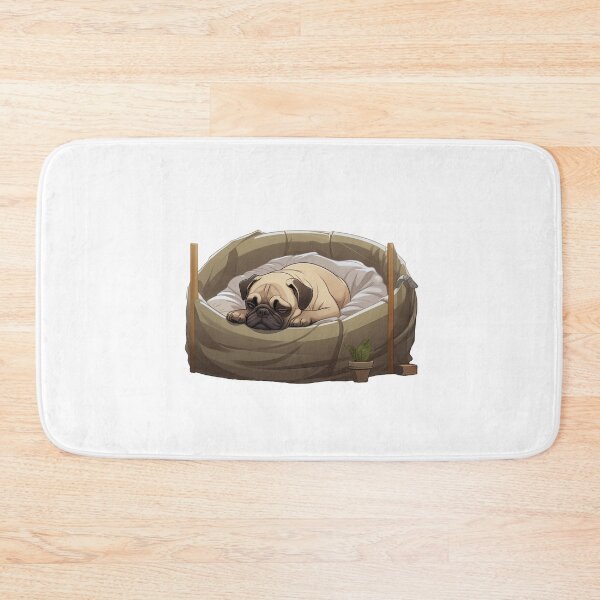 Item preview, Sleepy Pug designed and sold by StyleCut.