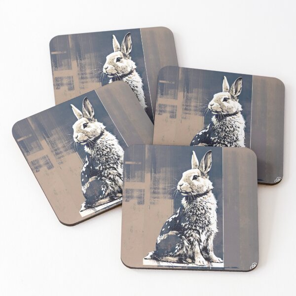 Item preview, Hare, rabbit, bunny 025 designed and sold by RGBprints.