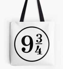 Platform Nine Three Quarters 9 3 4 Tote Bag