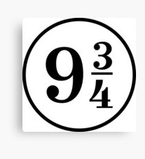 Platform Nine Three Quarters 9 3 4 Canvas Print