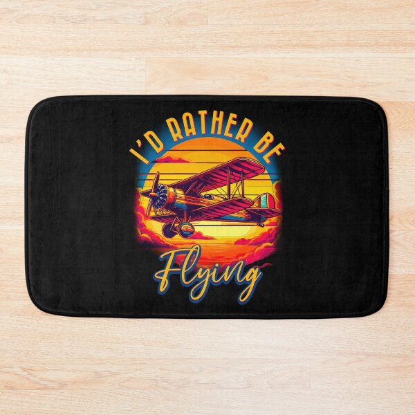 Item preview, I’d rather be flying, funny pilot, pilot dad,pilot mom designed and sold by mwebba2005.