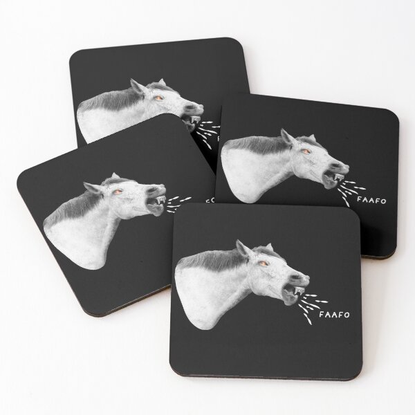 Item preview,  us inner horse demon yellin': "FAAFO" designed and sold by kazillion.