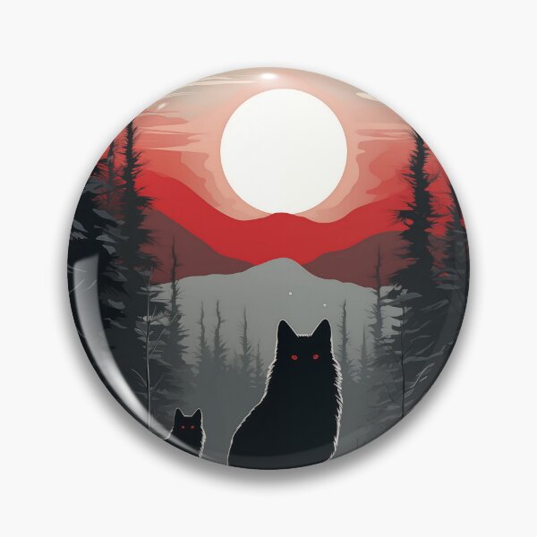 Item preview, Coyotes on the Treenline with Red Eyes designed and sold by Matt's Artificial Nature.