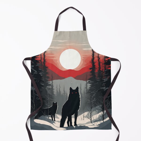 Item preview, Coyotes on the Treenline with Red Eyes designed and sold by Matt's Artificial Nature.