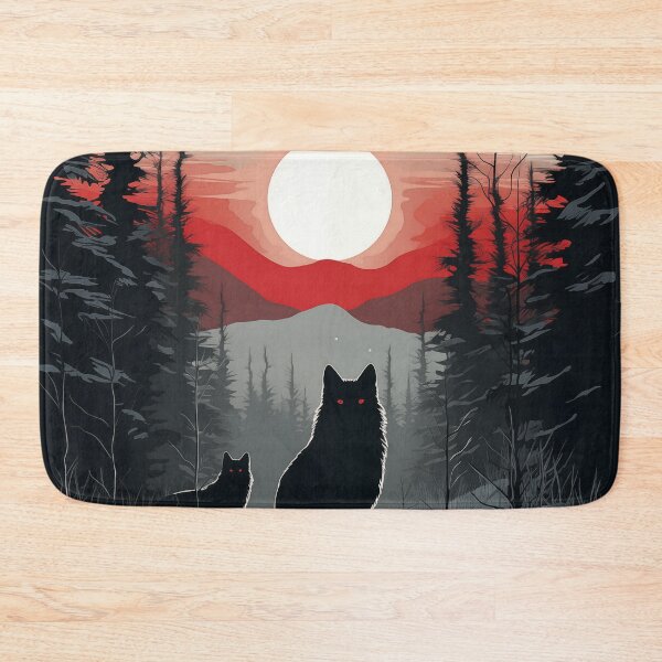 Item preview, Coyotes on the Treenline with Red Eyes designed and sold by Matt's Artificial Nature.