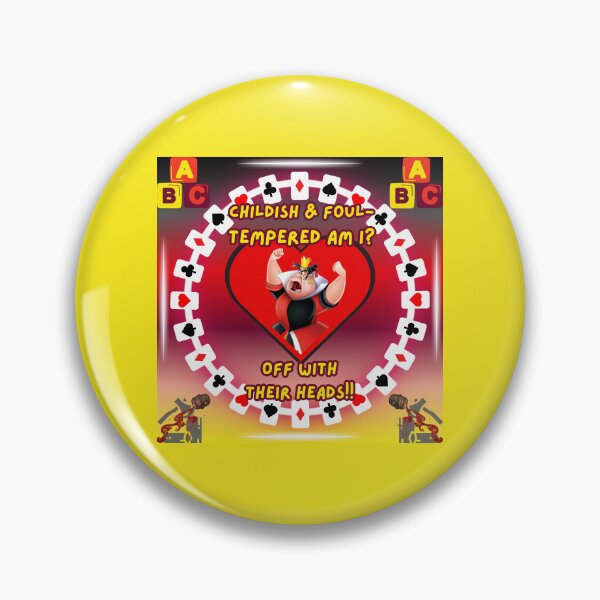 Item preview, Queen of Hearts Funny Design designed and sold by CoyoteGifts.