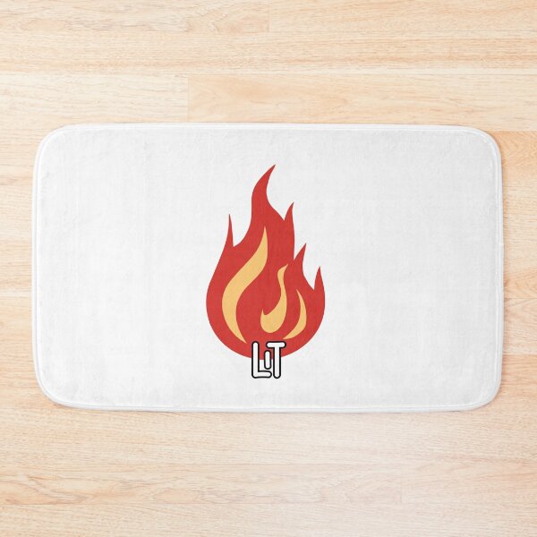 Item preview, Lit Fire "lit" Fuego designed and sold by TheFoxyWolfShop.