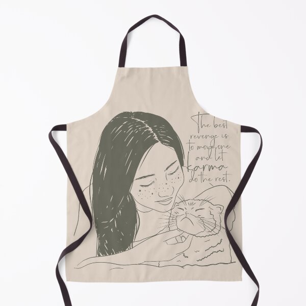 Item preview, Illustration of an inspiring woman - Gratouille Kaki designed and sold by Michouprint.