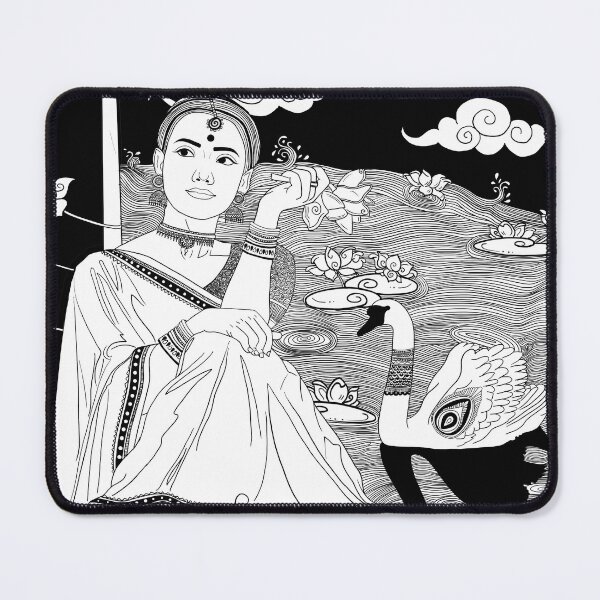 Item preview, Damayanti Kalamkari designed and sold by Aishraman.