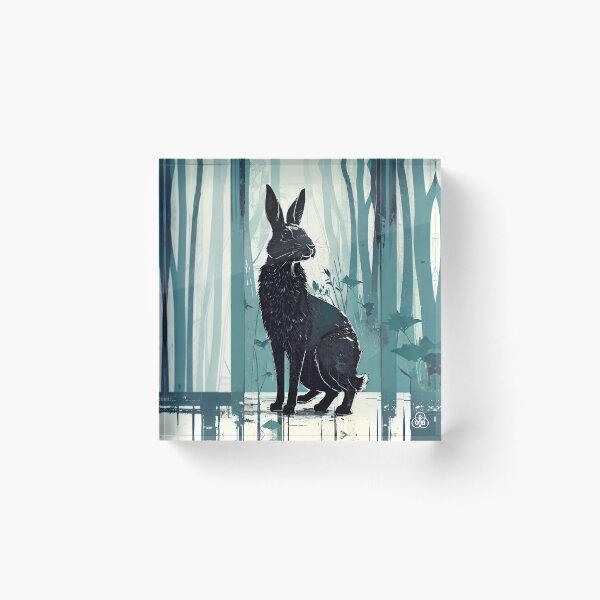 Item preview, Hare, rabbit, bunny 026 designed and sold by RGBprints.