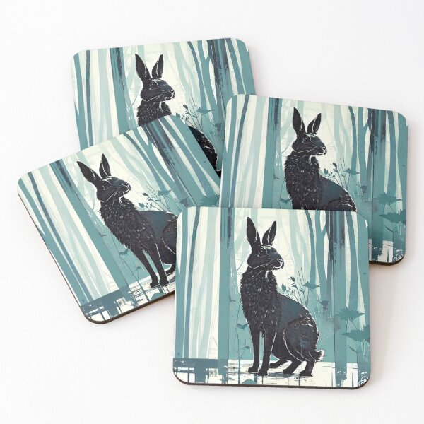 Item preview, Hare, rabbit, bunny 026 designed and sold by RGBprints.