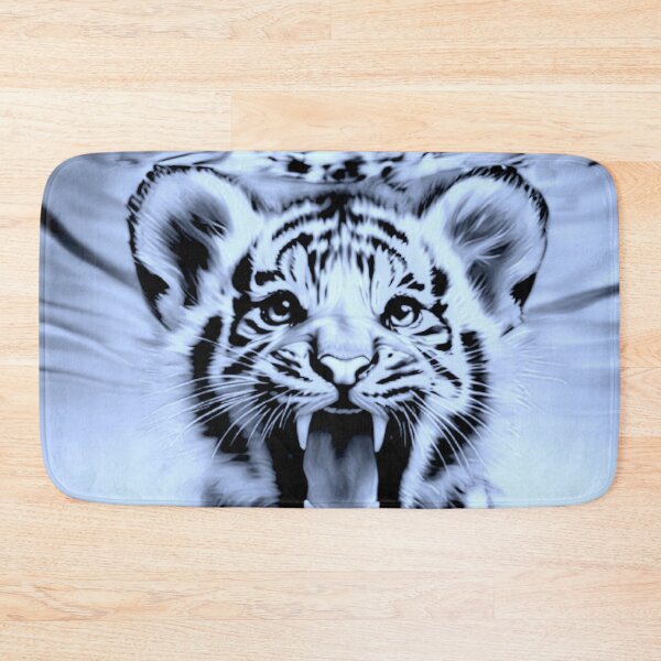 Item preview, A cute tiger underwater designed and sold by CuteCreature.