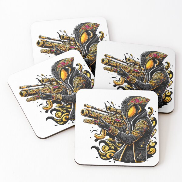 Item preview, Squid aims gun. designed and sold by winrich.