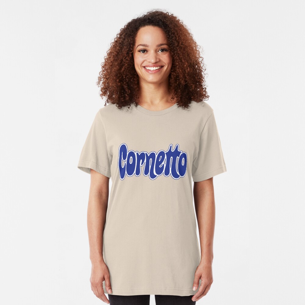 1970s Cornetto logo, Wall's ice cream of Italy Slim Fit T-Shirt